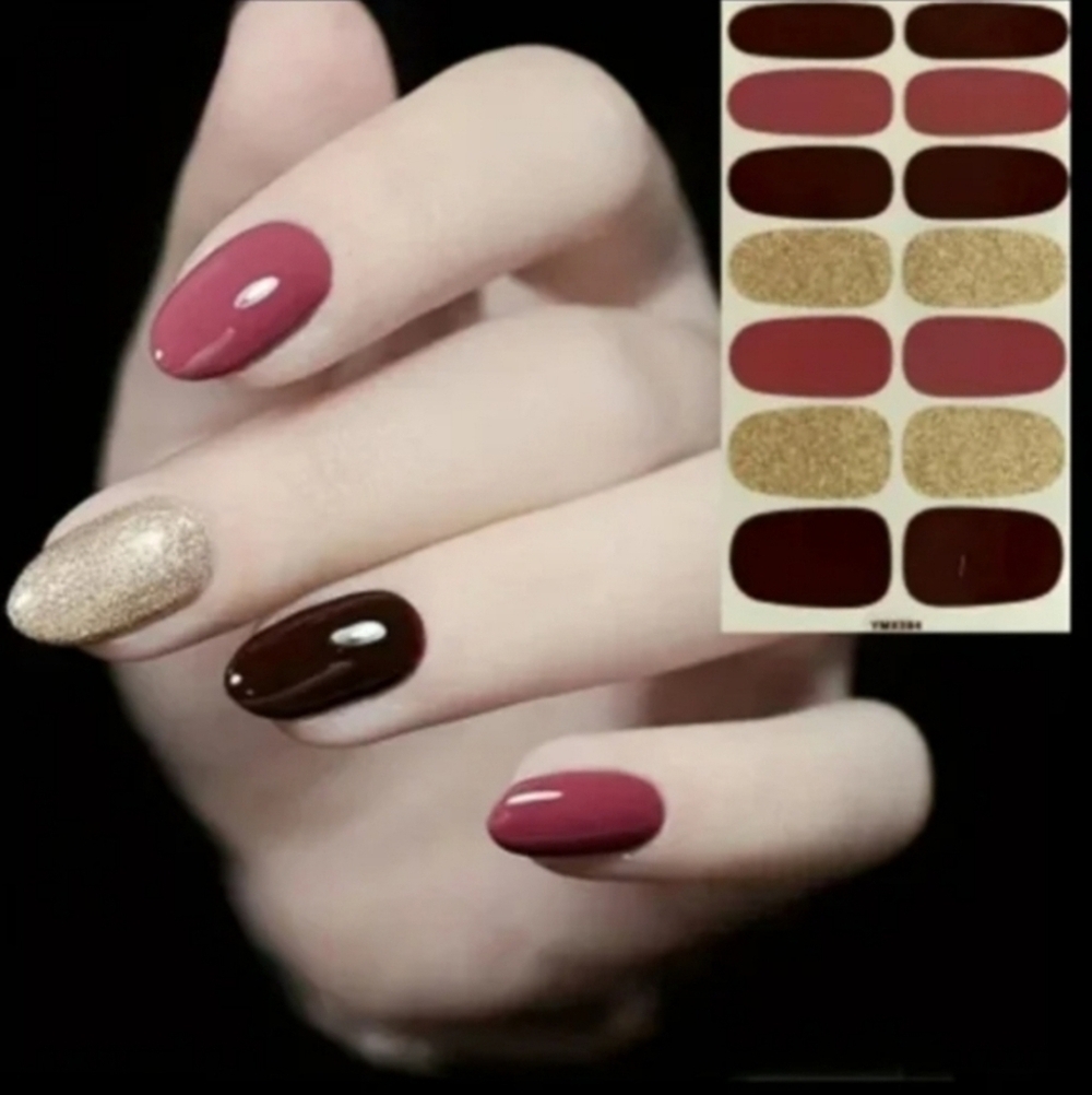 Trendy Self Adhesive Nails Wrap